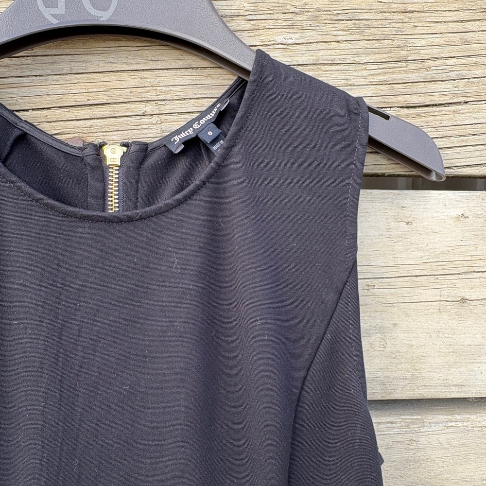 Juicy Couture Little BLK Dress Sz O - Picture 3 of 8